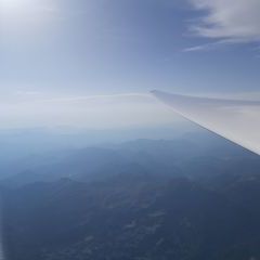Flugwegposition um 16:23:23: Aufgenommen in der Nähe von Département Hautes-Alpes, Frankreich in 3095 Meter
